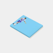 Post-it® Joueur de Football Post-it-Notes (Incliné)