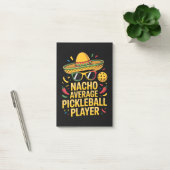 Post-it® Joueur de pickleball moyen nacho (Bureau)