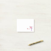 Post-it® Joueur de tennis (Sur un bureau)