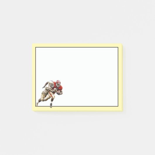 Post-it® Joueurs de football (Devant)