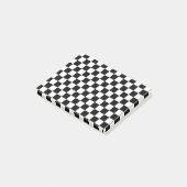Post-it® Joueurs d'échecs noir et blanc (Incliné)