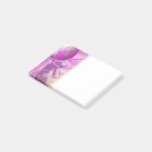 Post-it® Joueuse de volley-ball rose violet personnalisé (Incliné)