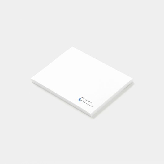 Post-it® Jouons à un jeu (Incliné)