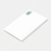 Post-it® Jouons au basket-ball (Incliné)