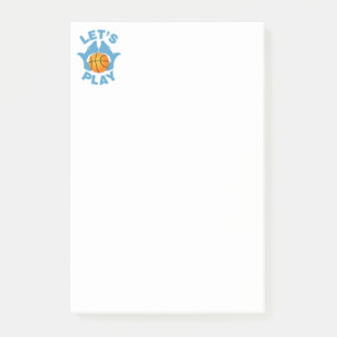 Post-it® Jouons au basket-ball