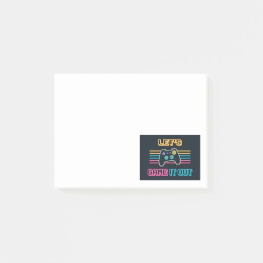 Post-it® Jouons-le à l'ancienne (Devant)