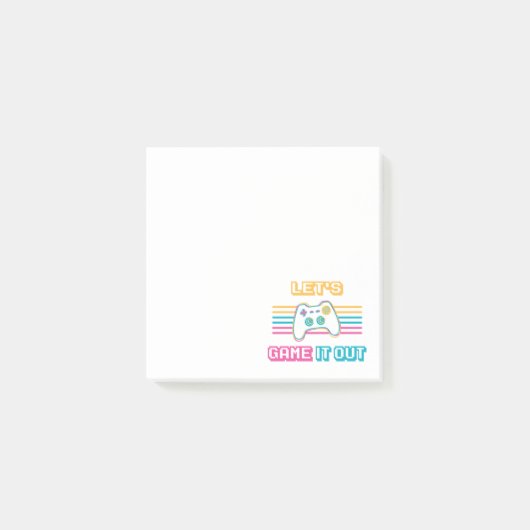 Post-it® Jouons-le à l'ancienne (Devant)