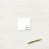 Post-it® Jouons-le à l'ancienne (Sur un bureau)