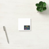 Post-it® Jouons-le dehors - style rétro (Bureau)