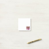 Post-it® Jour des Valentines Chiens d'or (Sur un bureau)