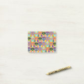 Post-it® Jour D'Halloween Du Crâne Mort (Sur un bureau)