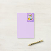 Post-it® Jour du bloc - notes mort de crâne de sucre de (Sur un bureau)