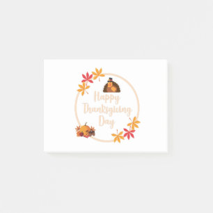 Post-it® Jour du bon thanksgiving