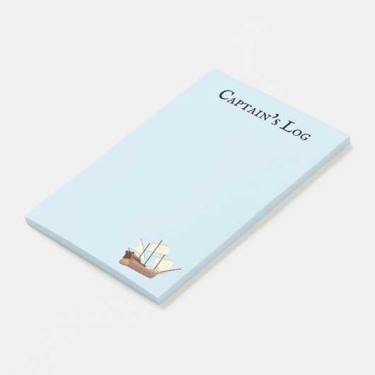Post-it® Journal des navires du capitaine (Incliné)