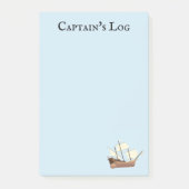 Post-it® Journal des navires du capitaine (Devant)