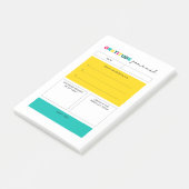 Post-it® Journal du gestionnaire de performances (Incliné)