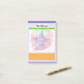 Post-it® Journal du sucre de sang d'Halloween (Sur un bureau)