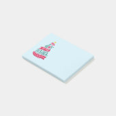 Post-it® Joy to the World Christmas Citation Typographie (Incliné)