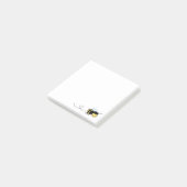 Post-it® Joyeuse Bee Buzzing Autour (Incliné)