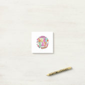 Post-it® Joyeuse Dernière journée d'école (Sur un bureau)