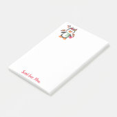 Post-it® Joyeuse Saint Valentin Pingouin Note Post-it (Incliné)