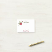 Post-it® Joyeuses Fêtes Du Bureau De Vacances Sticky (Sur un bureau)