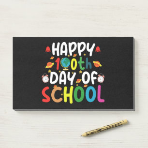 Post-it® Joyeux 100e jour d'école Enseignant Élève