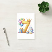 Post-it® Joyeux 7ème Anniversaire (Bureau)