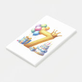Post-it® Joyeux 7ème Anniversaire (Incliné)