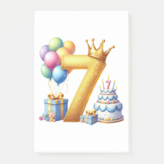 Post-it® Joyeux 7ème Anniversaire
