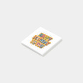 Post-it® Joyeux Anniversaire Motif (Incliné)