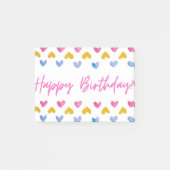 Post-it® Joyeux anniversaire Publier une note (Devant)