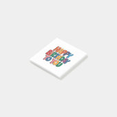 Post-it® Joyeux anniversaire rétro (Incliné)