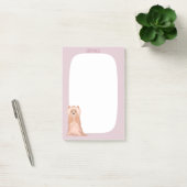 Post-it® Joyeux Anniversaire Yorkshire Terrier Mignon (Bureau)