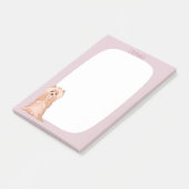 Post-it® Joyeux Anniversaire Yorkshire Terrier Mignon (Incliné)