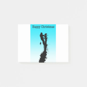 Post-it® Joyeux Arboriste de Noël Arbre Chirurgien Arbre de