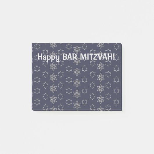 Post-it® Joyeux Bar Mitzvah ! (Devant)