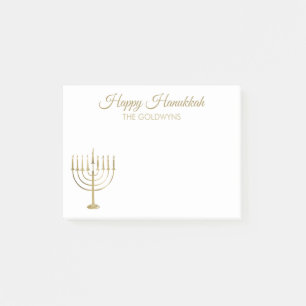Post-it® Joyeux Chanukah Menorah Holiday 4x3