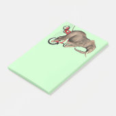 Post-it® Joyeux Éléphant Sur Tricycle (Incliné)