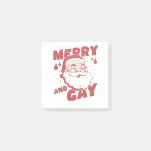 Post-it® Joyeux et gais Funny Christmas LGBTQ Pride