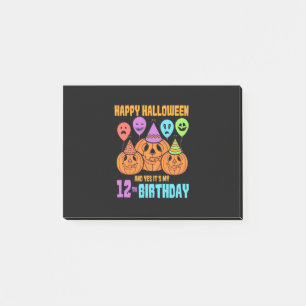 Post-it® Joyeux Halloween 12ème anniversaire