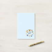 Post-it® Joyeux Hanukkah Mignon (Sur un bureau)
