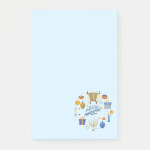 Post-it® Joyeux Hanukkah Mignon