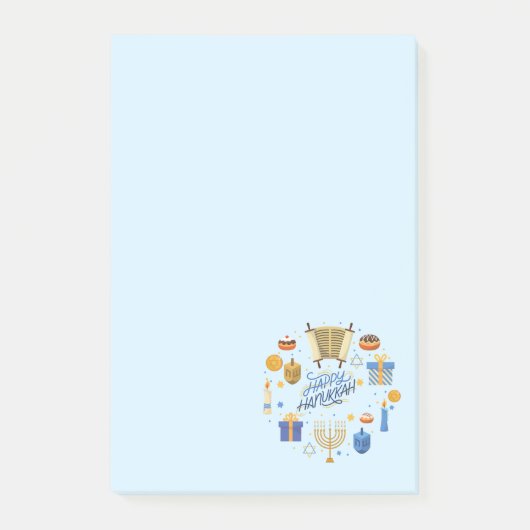 Post-it® Joyeux Hanukkah Mignon (Devant)