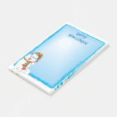 Post-it® Joyeux Howlidays Eskimo Dog (Incliné)