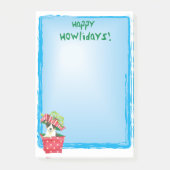 Post-it® Joyeux Howlidays Toy Fox Terrier (Devant)