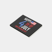 Post-it® Joyeux Jour de l'Indépendance 4 juillet (Incliné)