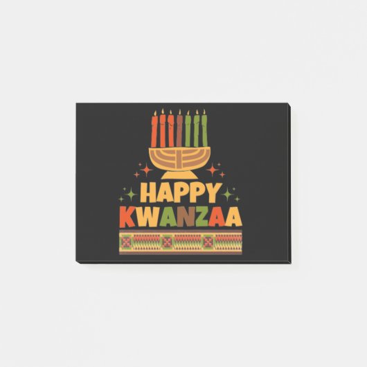 Post-it® Joyeux Kwanzaa (Devant)