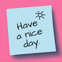 Post-it® Joyeux Messages Positifs Autocollants