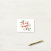 Post-it® Joyeux Noël (Sur un bureau)